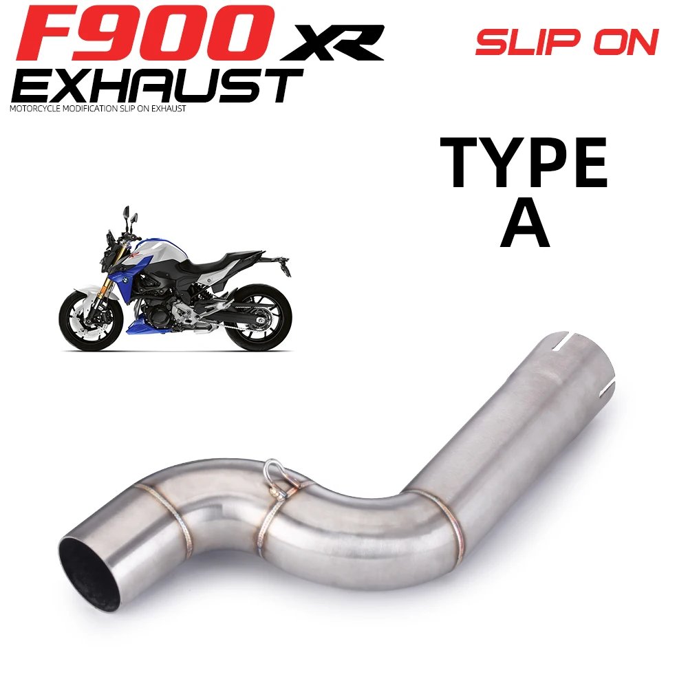 

For F900 F900R F900XR Motorcycle Exhaust Muffler Modified Motorcycle Center Pipe Connection Pipe