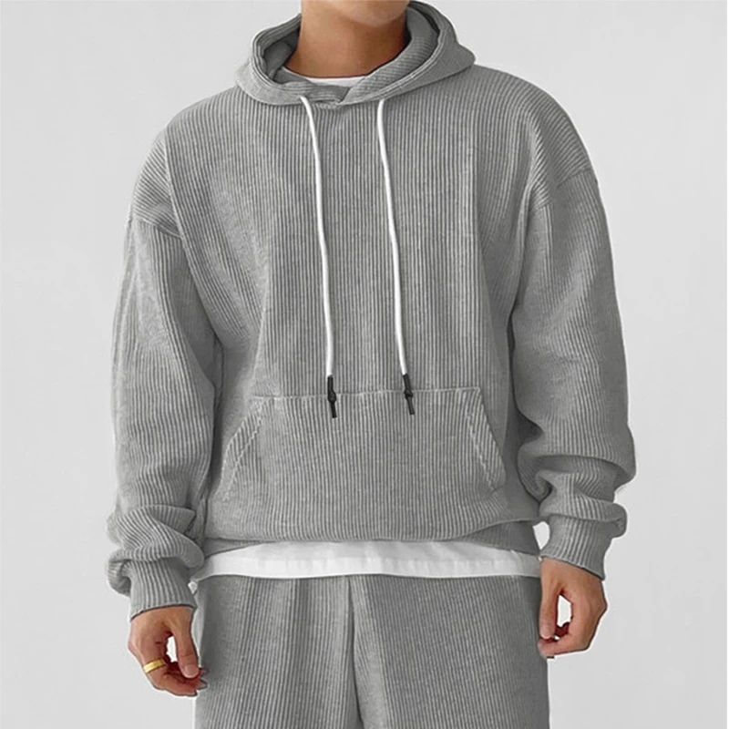 Herfst En Winter Nieuwe Mannen Hoodie Fashion Brand Loszittende Trui Hoodie Mannen Met Lange Mouwen