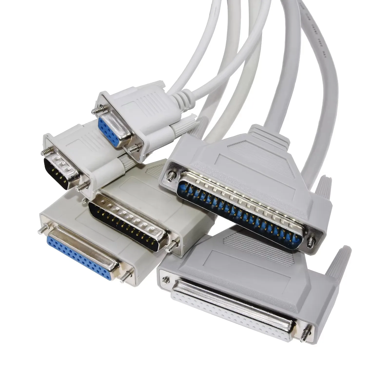 

DB9 DB25 DB37 9/25/37Pin Good Quality Male To Female M/F Parallel LPT Cable For Laser Printer DB 25 Parallel Cable