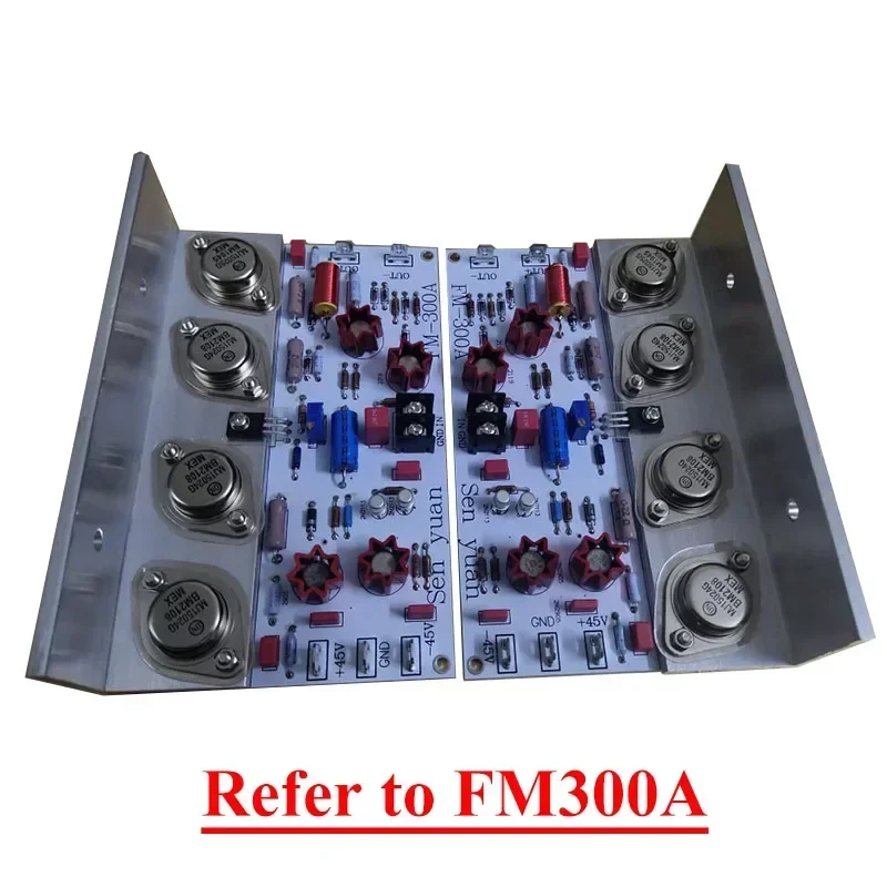 

160w 2-channel Power Amplifier Board Refers To FM300A Monitor Level Power Amplifier Line Diy Audio Hifi Amp