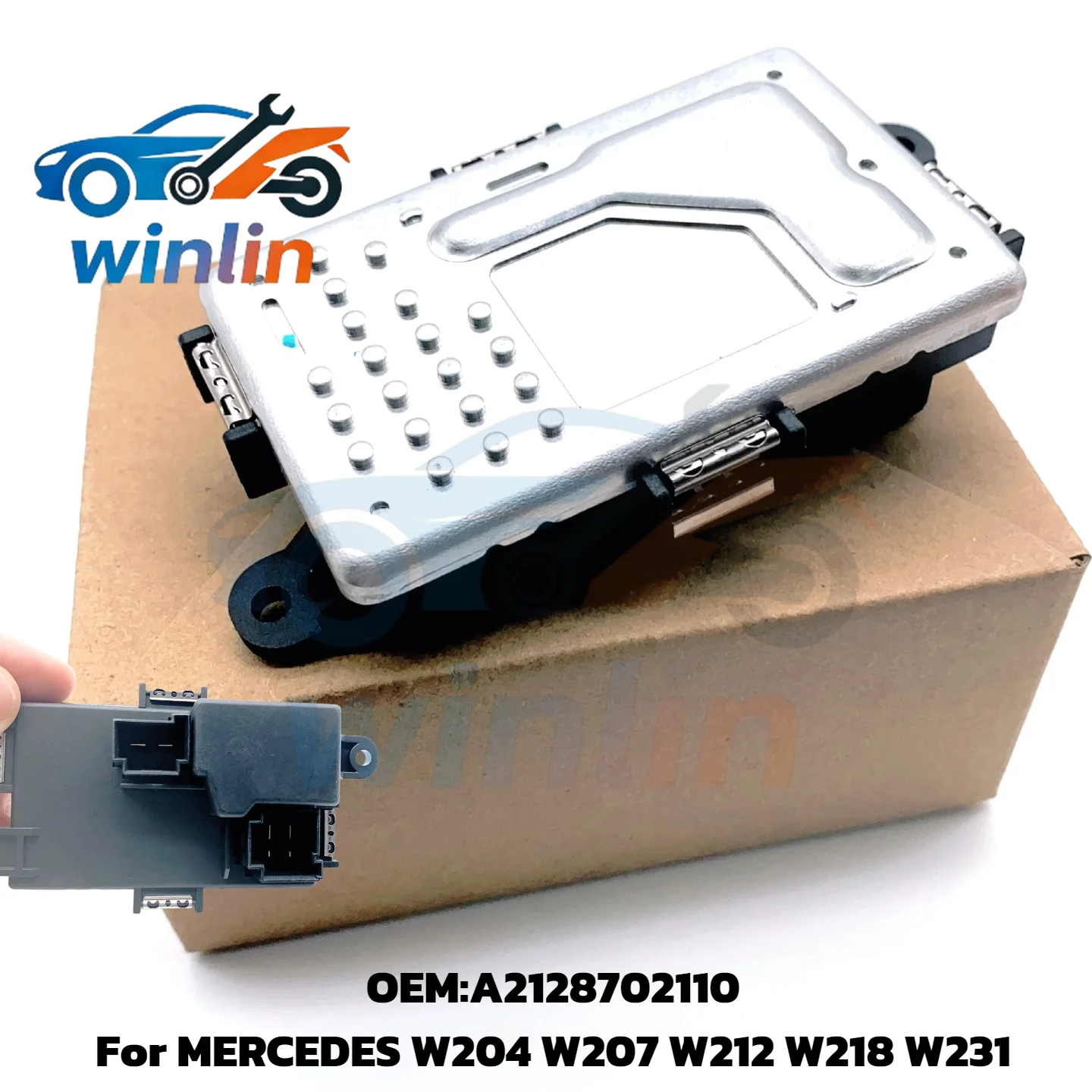 

OEM A2128702110 Car Heater Blower Motor Resistor Brand New For MERCEDES W204 W207 W212 W218 W231 2128702110 351321651