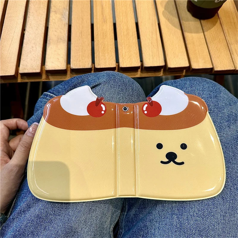 20 Sheets Inside Kpop Binder Pudding Card Album 3 Inch Pvc Photo Album Cute Girl Stargazer Storage Photocard Holder