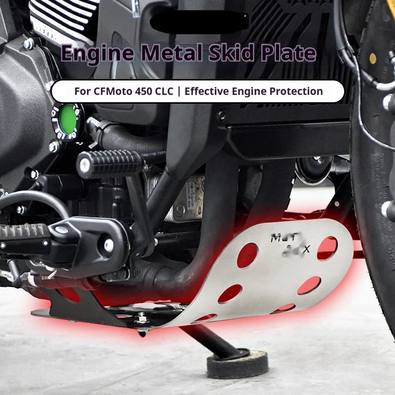 Motorcycle Engine Guard Skid Plate FOR CFMOTO 250CLC 450CLC accesorios moto Lower Chassis Protection Plate Modified Part