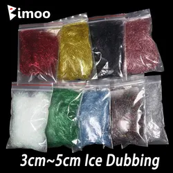 Bimoo 2Packs Ultra Fine Fly Tying Ice Dub for Nymph Scud Shrimp Body Dubbing Scud Dub Fly Tying Material For Trout Fishing Lures
