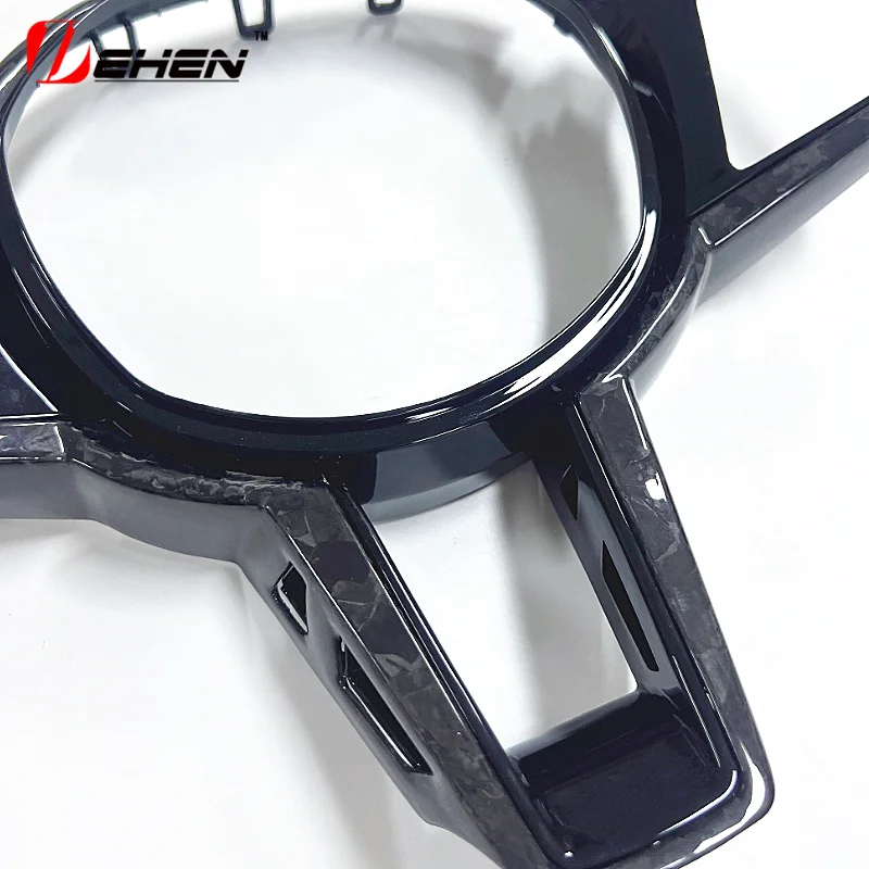 For Bmw New 1 2 3 4 Series G20 G22 G23 G26 G42 i3 i4 M240i G80 G82 G87 M2 M3 M4CS 2025 Carbon Fiber Steering Wheel  Trim Covers