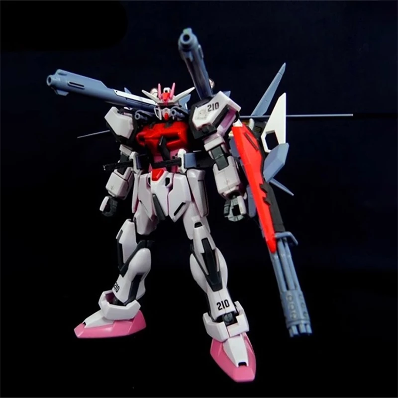 Bandai Hg Strike Rouge Gundam (I.w.s.p Apparatuur) Geassembleerd Model MBF-02 Robot Speelgoed Verplaatsbare Pop Kerstcadeau Anime Randapparatuur