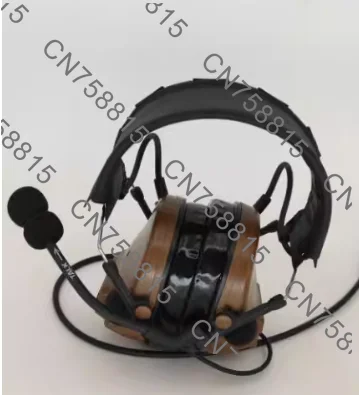 pickup tactical headphones，TAC-SKY Comtac-III/C3 noise-cancelling，Silicone Premium CB color headphone with deTAChable