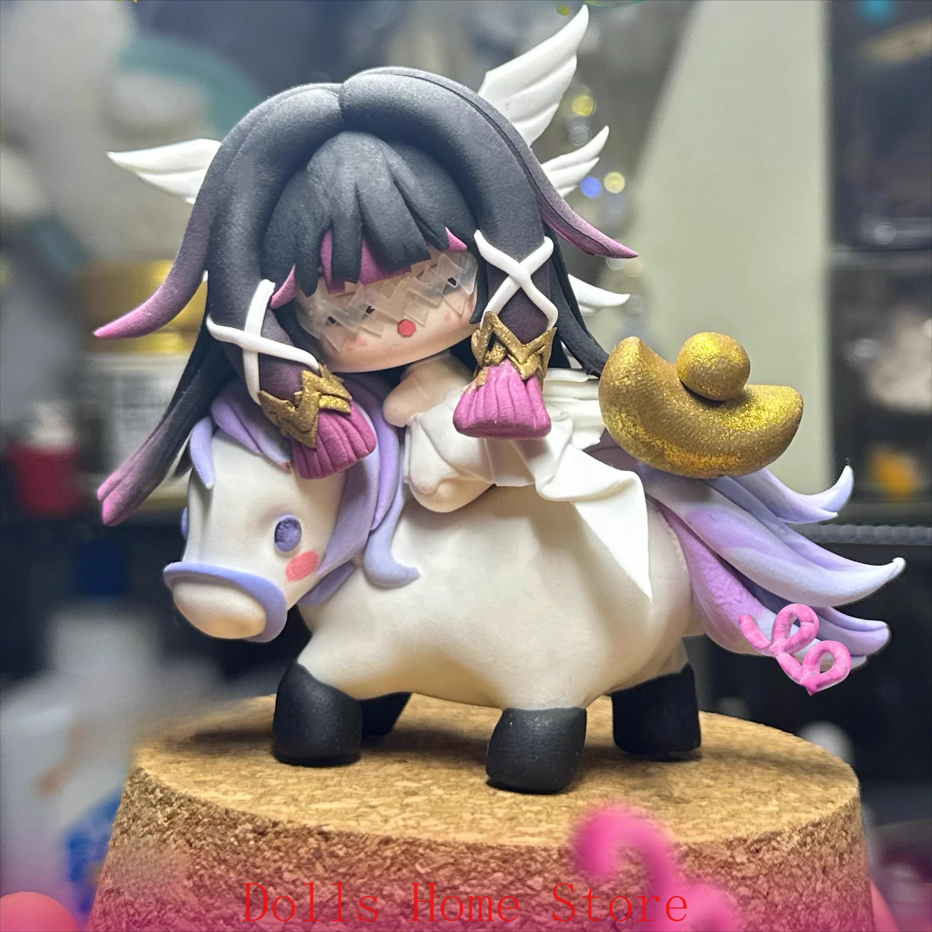 

Genshin Impact Columbina New Anime Cosplay Cartoon Handmade Figurine Q Version Figures Model Garage Kits Models Gift