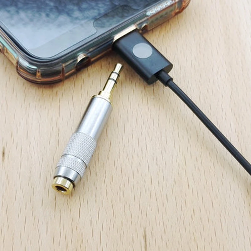 อะแดปเตอร์ปลั๊กอิมพีแดนซ์220ohm เสียง3.5มม. สำหรับหูฟังเครื่องเล่นไฮไฟ