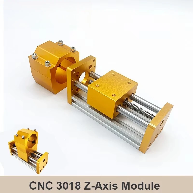 CNC 3018 Z-Axis Module Apply Nema17 Stepper Motor Spindle Hole 52mm Aluminum Sliding Table Engraving Machine Accessorie