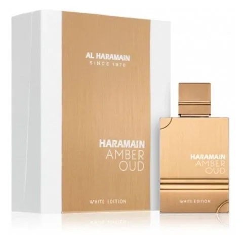 

AL HARAMAIN Amber Oud White Edition EDP 60ml 2.0oz Eau de Parfum Medium Intensity Perfume for Men and Women
