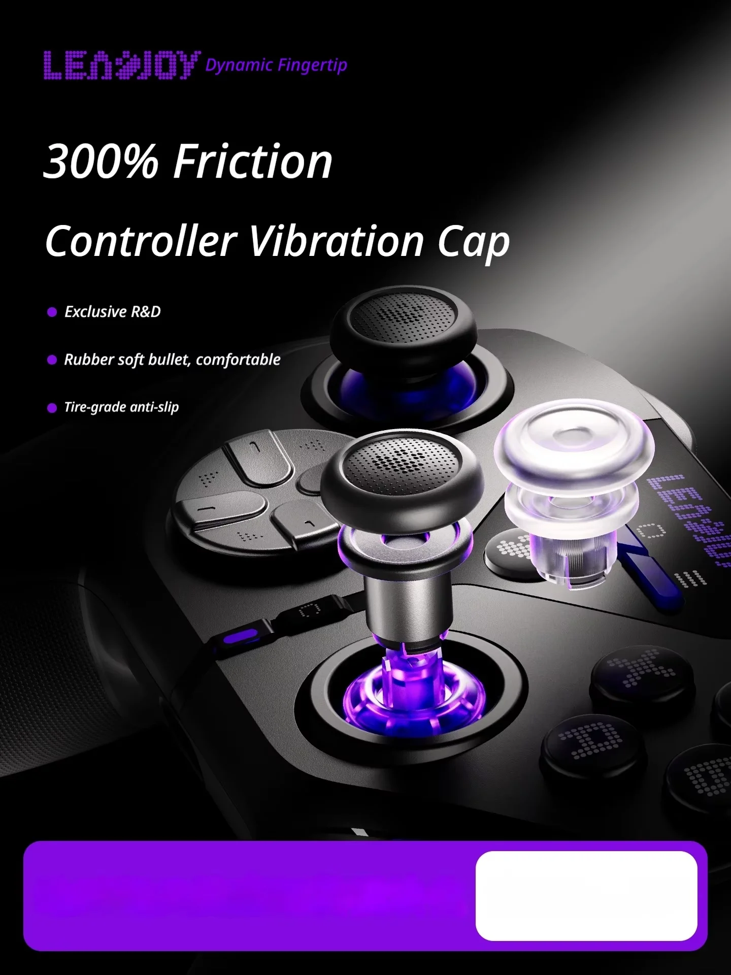LEADJOY Saber Plus Magic Cap No.1 No.2 Modular Joystick Caps Combo