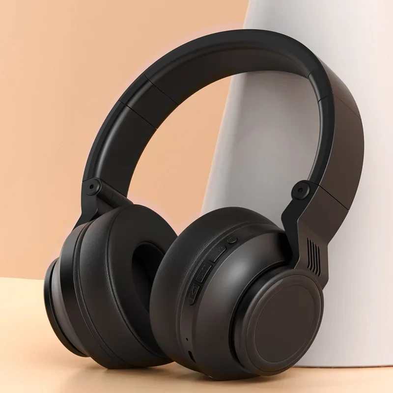 

Wireless Bluetooth Headphones Over Ear HIFI Stereo Bluetooth 5.3 Foldable Music Earphone FM and Support SD Card with Mic Headset