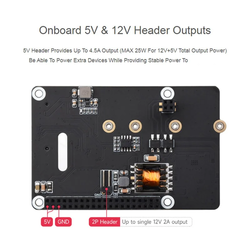 

Raspberry Pi 5 Pcie To M.2 с Poe HAT(B) Протокол Nvme M.2 Твердотельный накопитель для чтения и записи Pi 5 Poe HAT