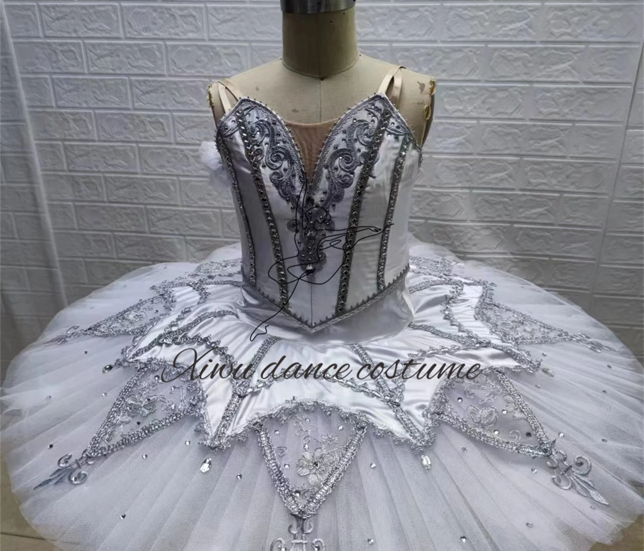 

Professional high-quality custom-size ballet performance ballet costume high-end competition ballet dress