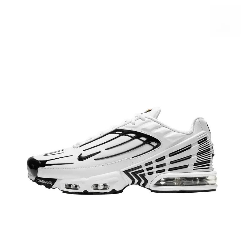 Scarpe da corsa da uomo Nike Air Max Plus 3 - Antiscivolo, resistenti, comode, sportive ammortizzanti, ventilate, Nero Verde