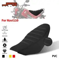 Accesorios para motocicletas, funda de asiento, diseño de cojín antideslizante, PVC duradero para Honda Navi110 Navi 110 todoterreno Dirt Pit Moto Bike