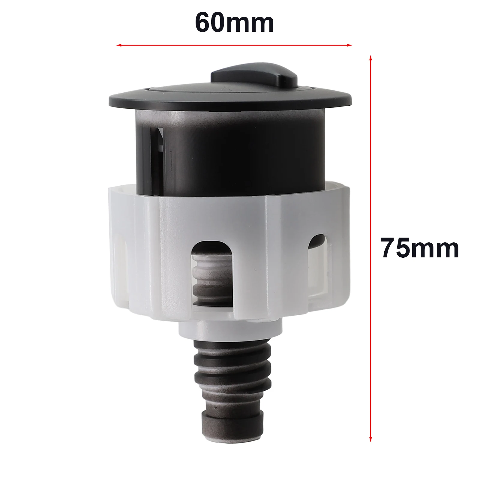 38-49mm Toilet Push Button Dual Flush Water Saving Chrome For Cistern Tank Flush Toilet Seats Water Tank Valves Bathroom