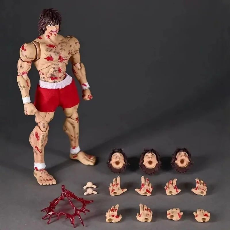 Figuras de acción de Son Of Ogre Baki Hanma Baki, versión exclusiva, adorno de escritorio, muñeca, juguete para niño, regalo sorpresa coleccionable, 1/12