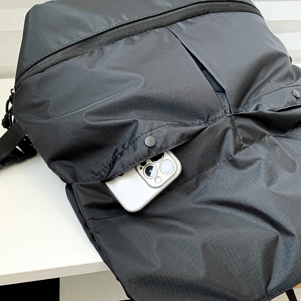 

Students Satchel Daypack Large Capacity Casual Book Bags Nylon Waterproof for Women Men Fashion Portable School Backpack