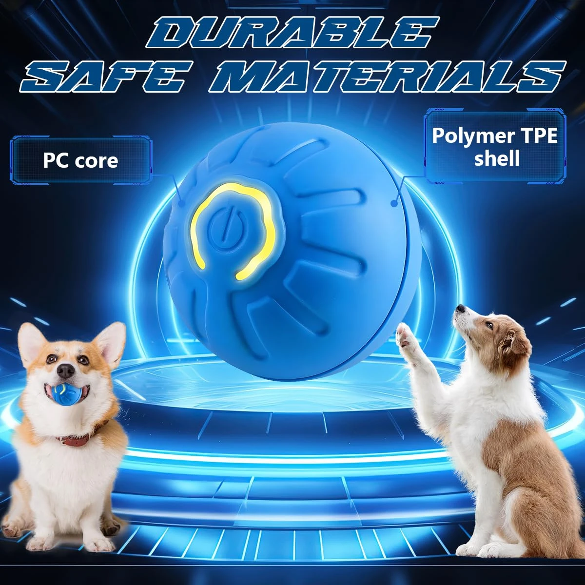 Shaky Ball Toy for Dogs,Intera - đánh giá và giá Automatic Moving Dog Ball