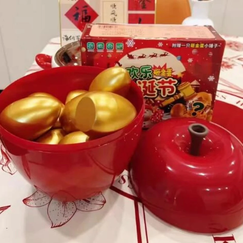 진짜 어린이 복권 금알 깨기 음악 블라인드 박스 장난감 보석 선물 상자 크리스마스 서프라이즈 트렌디 생일 선물