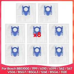 Compatible For Bosch BBS1000, 1199, 6310, 6399, S62, S67, VS06, BSG7, BSGL3, 126E, BSG6, 312E, Vacuum Cleaner Accessory Bag