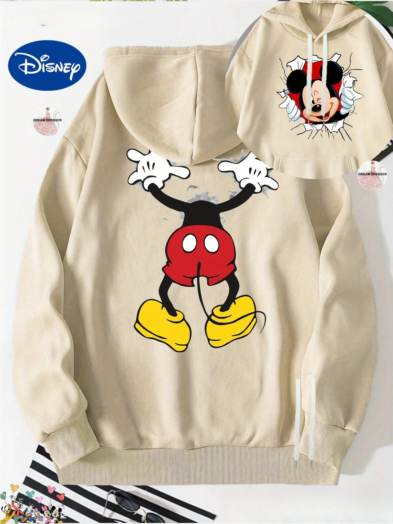 الرجال الأمريكي ميكي متعة لحظة تفاعلية مطبوعة سترة الخريف والشتاء جديد الرجال والنساء ملابس الشارع غير رسمية #4