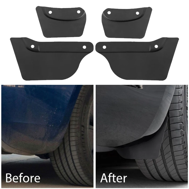 Mudguards For Tesla Model 3 Highland 2024 Accessories TPE Mud Flaps Fender Anti-Sand Guard Protector For Tesla Model 3 Highland