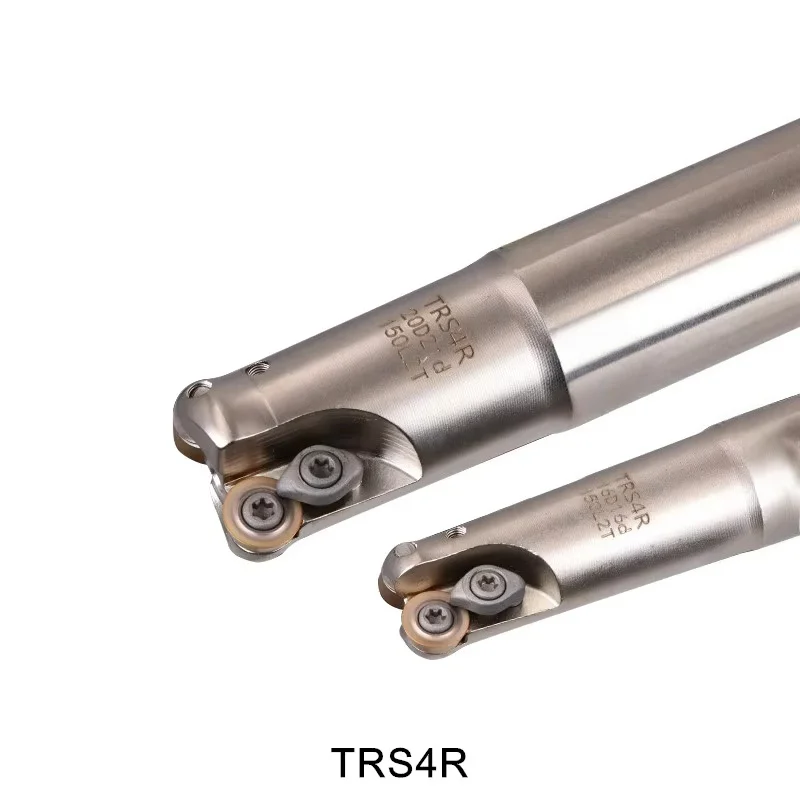 

TRS4R Фреза с быстрой подачей Удлиненная ручка RDMT0802 Сплав с ЧПУ Закаленный асейсмический стержень Машинные вставки Фрезерный инструмент