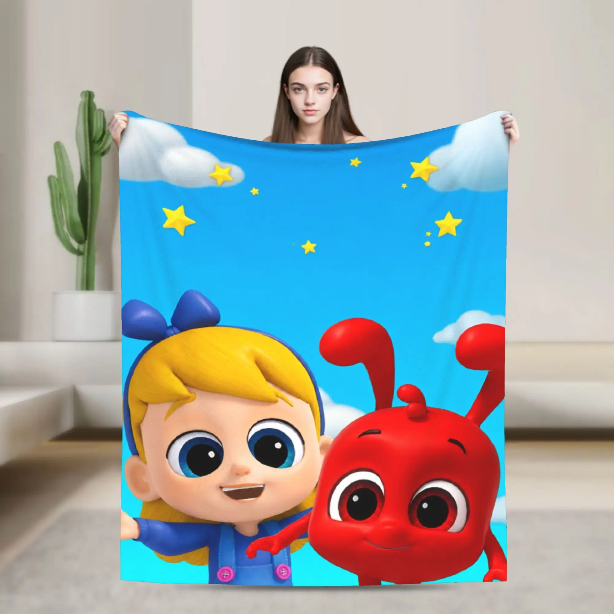 My Magic Pet Morphles Merch Blankets Super Soft Flannel  Throw Blankets Comfortable Bedspread