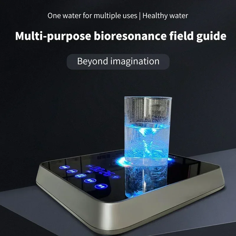 New in stock Portable Terahertz Low-Frequency Resonance Water Therapy Device Healthy Energy Life Water Drink House-Serv