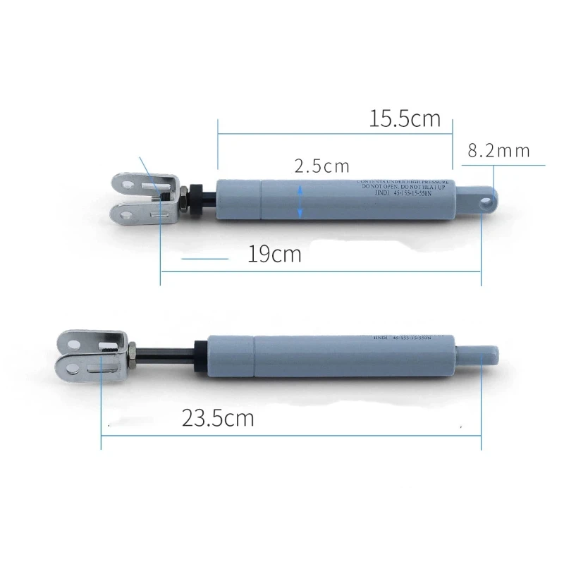 Gas Lift Barber Chair Recliner Backrest Gas Spring Cylinder Hydraulic Lift Rod Replacement Push Pull Parts Gas Cylinder