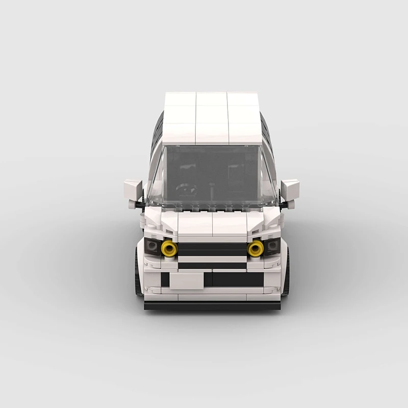 Juego de juguetes de construcción de modelos de coches, fresco y moderno, adecuado como regalo para Halloween, Navidad y como colección de decoración del hogar