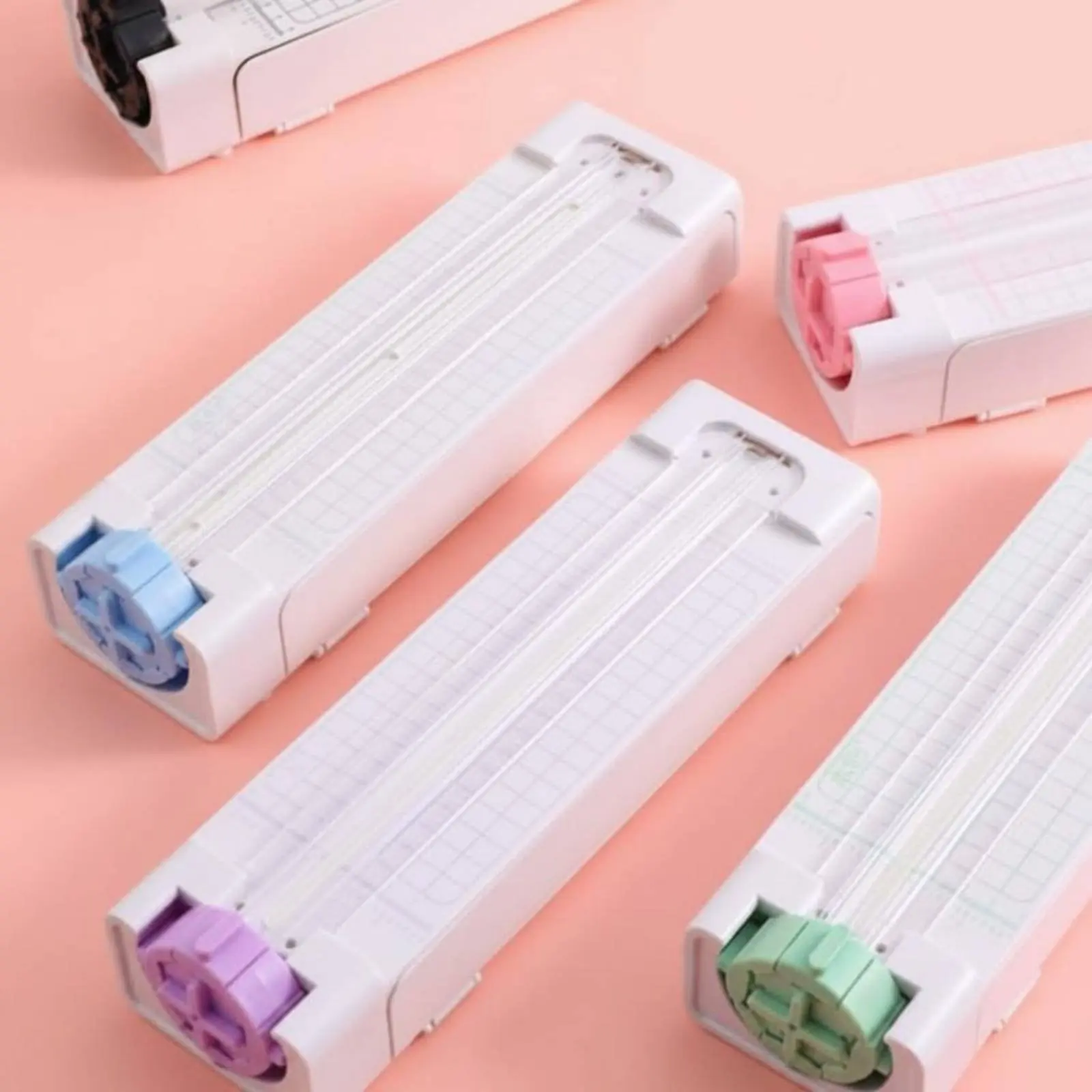 Rotary Paper Cutter 4-in-1 Rotating Paper Trimmer Scrapbooking Cutter 360-Degree Rotation Office Supply Multi-Function