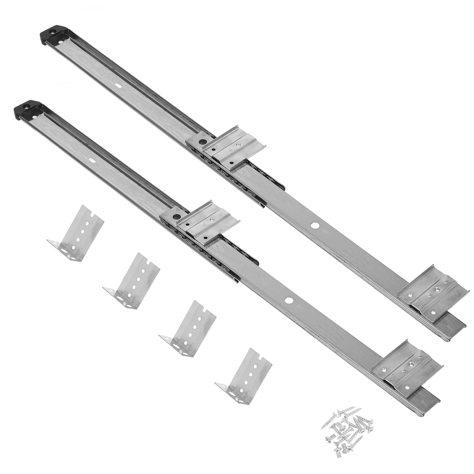 

Keyboard Rails Full Extension Drawer Slides Rolled Steel Cabinet 35mm Wide Keyboard Tray Slide Durability Stability