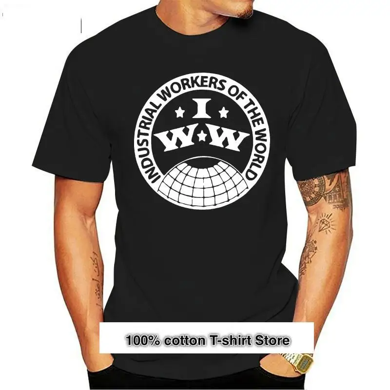 Camiseta para hombre, ropa nueva marca, ventas, trabajadores industriales de The Wiorld IWW