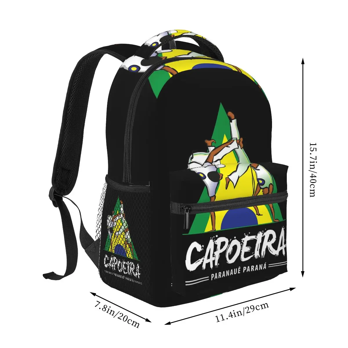 Capoeira Paranaue Backpack Hot Sale Daypack Large Capacity Children BookBag School Bag Shoulder Bags for Men Women