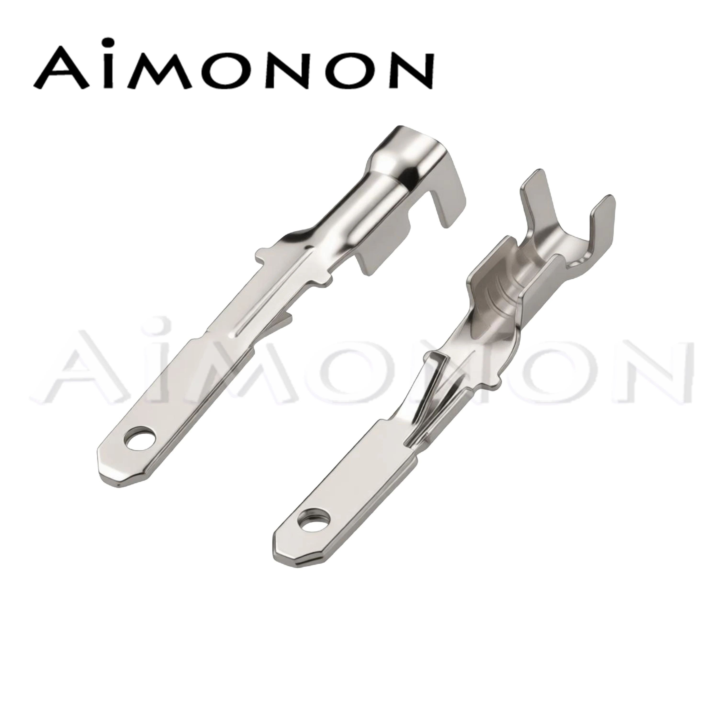 

20 Pcs 2.8 mm Brass Tinned Splice Terminal Block Automotive Cable Connector Pins Male Crimp Terminal For Wire