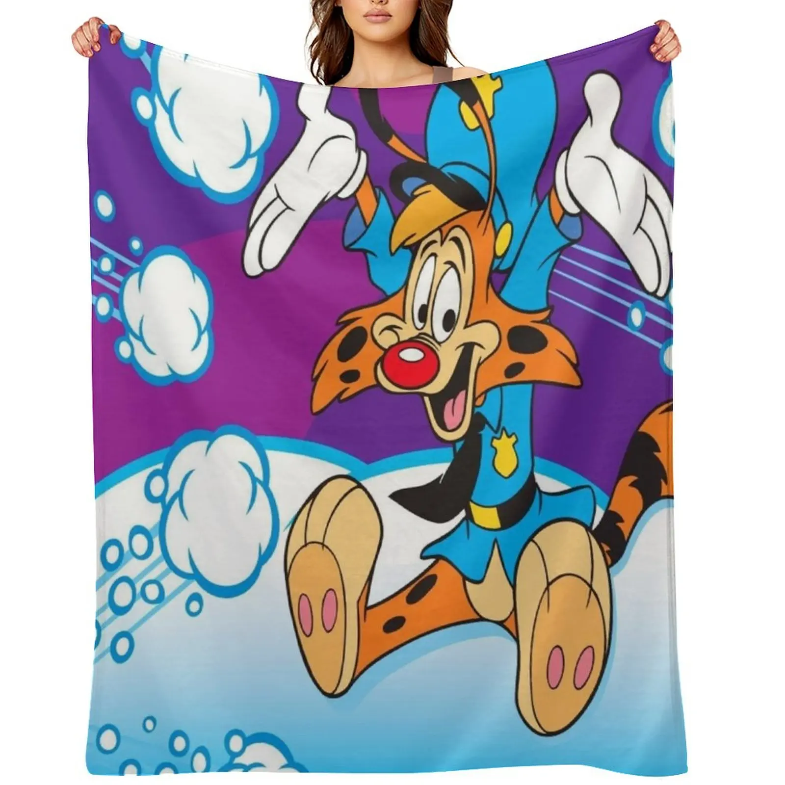 

Bonkers Funny Gift For Fans bonkers cartoon Throw Blanket For Decorative Sofa cosplay anime Thin funny gift Blankets