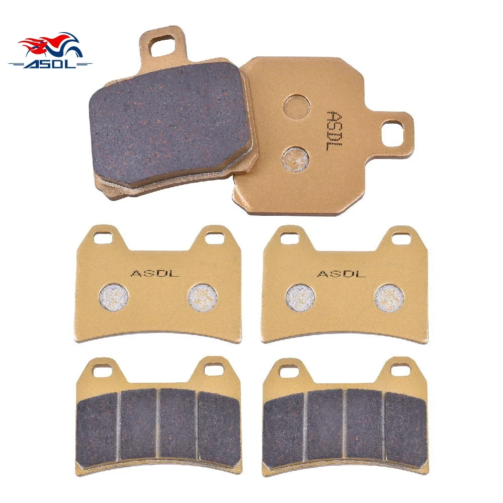 750cc Motorcycle Front and Rear Brake Pads Disc for MOTO GUZZI 750 V7 Classic 2008-2012 2009 2010 2011