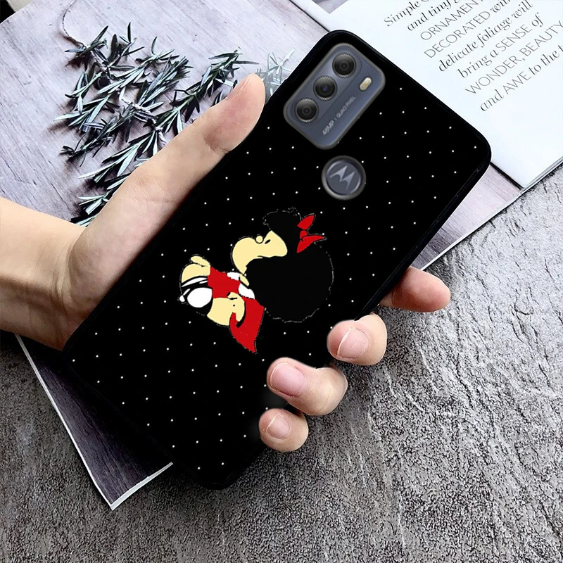 Mafalda Phone Case For Moto Edge 50 40 Pro Edge 40 30 Ultra Neo Fusion G Power G Stylus G Play E32 E20 E40