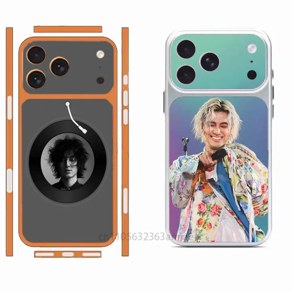 Shinu no ga ii wa  F-Fujii K-Kaze Repeatedly Pasted For iPhone 17 Pro ProMax Back Sticker Cover