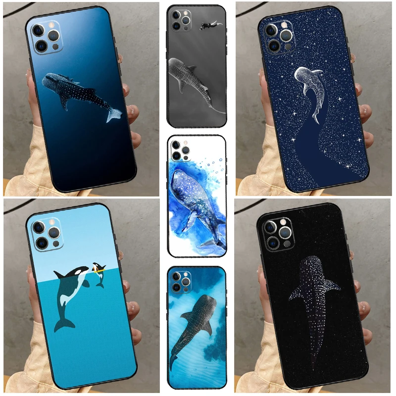 Whale Sharks Fish Case For Samsung Galaxy A56 A16 A26 A36 A06 A52 A53 A33 A13 A34 A54 A14 A15 A35 A55 A22 A32