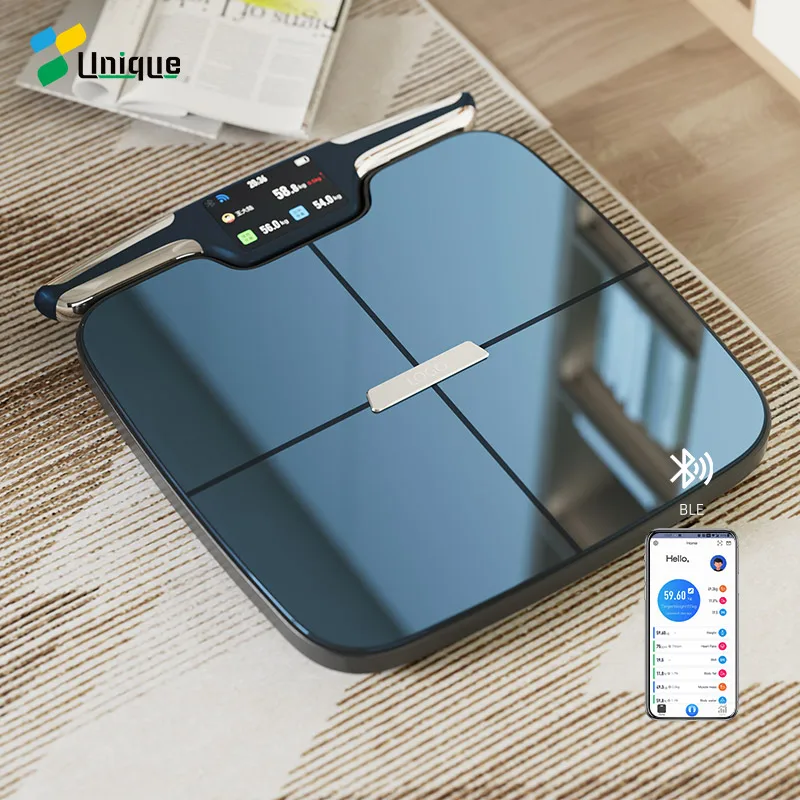 2026 New White 8-Electrode Body Scale, Bluetooth WiFi, Digital Fitness Health Scale view 5