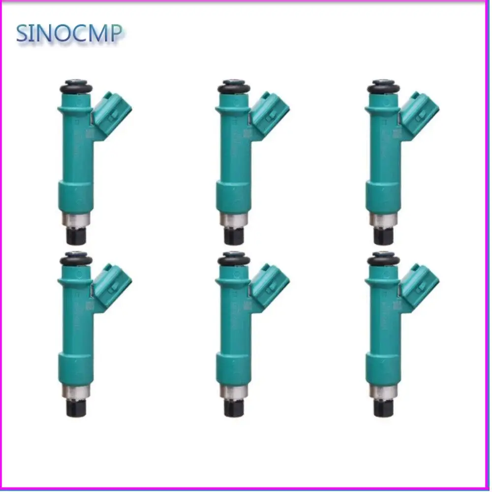 

6pcs Fuel Injectors 23250-31060 For Toyota 4Runner FJ Cruiser Tacoma Tundra 4.0L Automobiles Fuel Injector Parts & Accessories