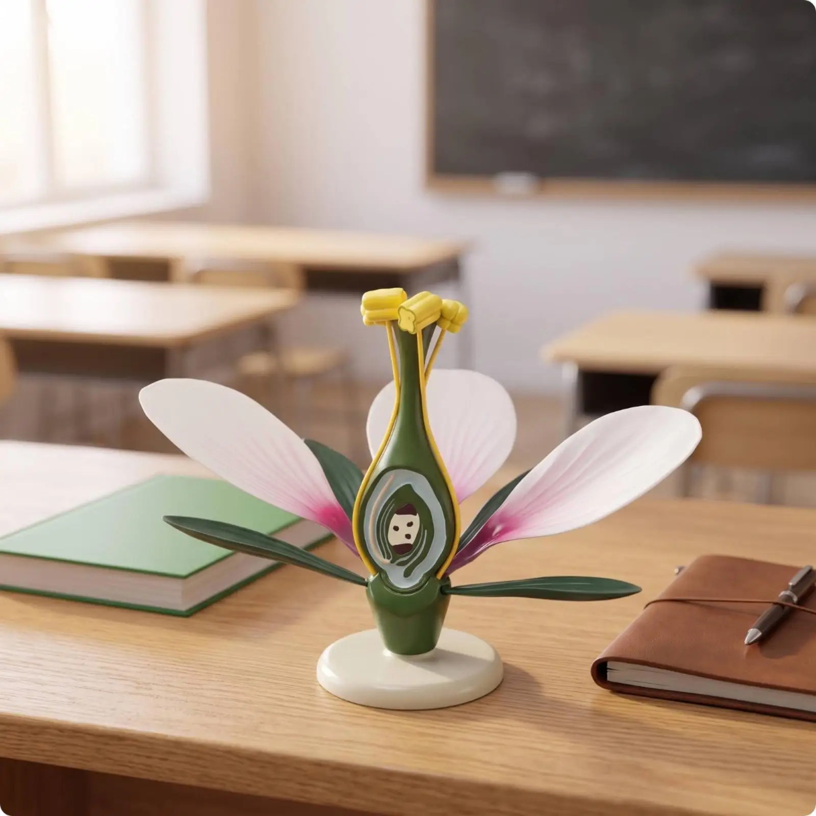 Peach Blossom Structure Model Detachable Flower Structure Model Hands-On