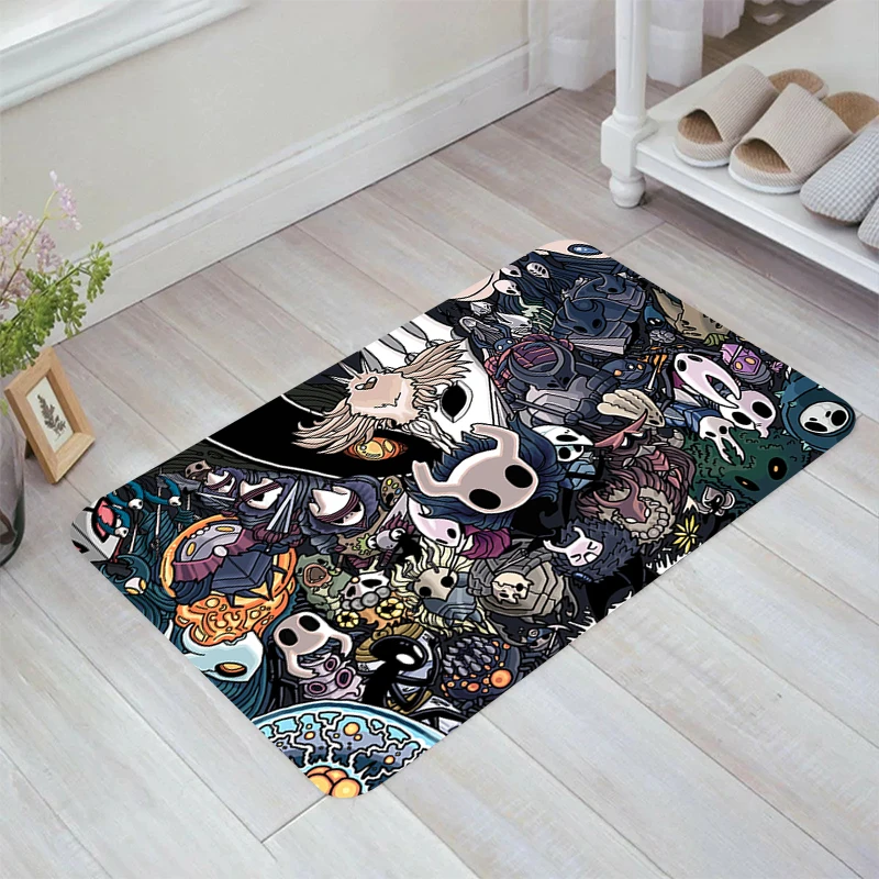 Hollow Knight Game Floor Mat Room Rugs Home Kitchen Rug Balcony Carpets Carpet Entrance of House Foot Doormat Door Mats Bathroom