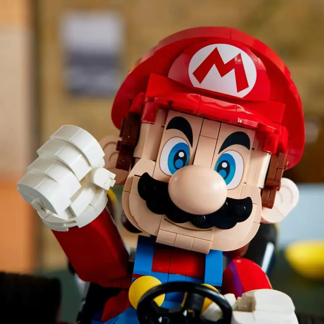 dessin-anime-creatif-super-bros-jeu-jouets-d'assemblage-72037-kart-1972-pieces-jouets-de-course-cadeaux-de-noel-cadeaux-d'anniversaire