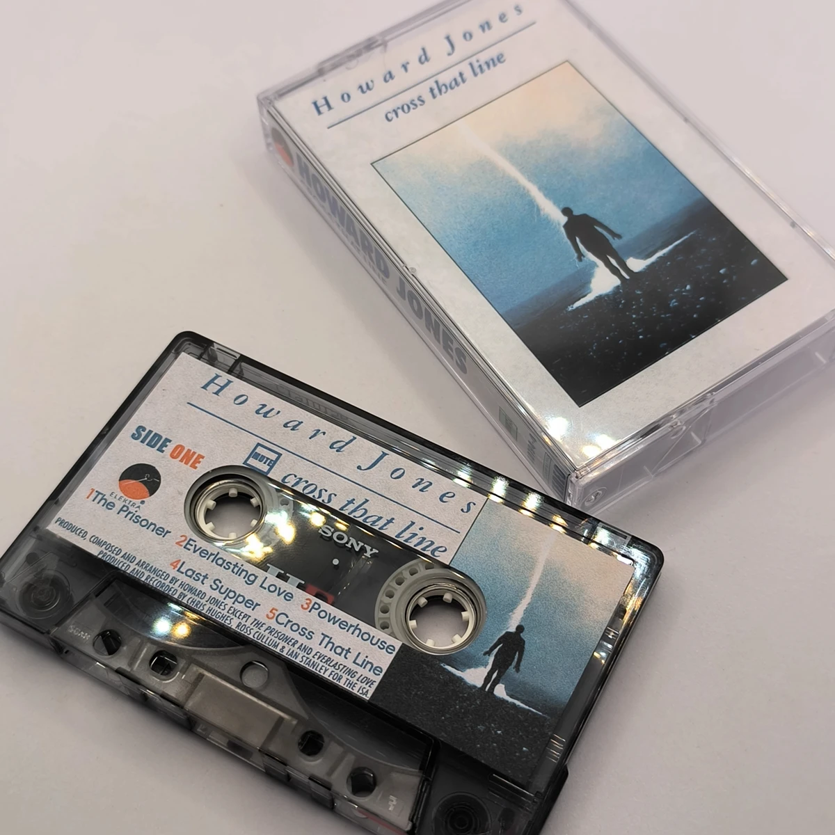 

Классическая музыкальная лента Howard Jones Cross That Line Альбом Powerhouse Кассеты Косплей Walkman Recorder Soundtracks Коллекция коробок